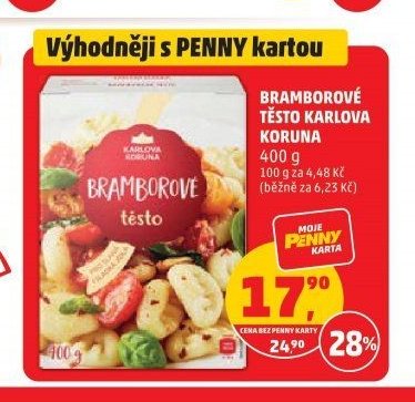 BRAMBOROVÉ TĚSTO KARLOVA KORUNA 400 g