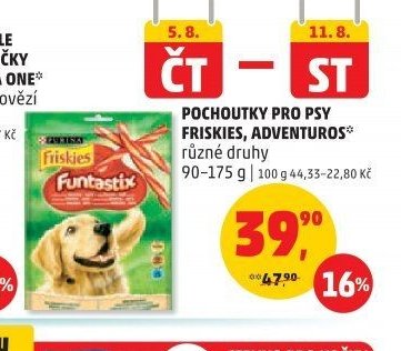 POCHOUTKY PRO PSY FRISKIES, ADVENTUROS