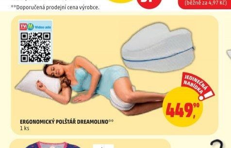 ERGONOMICKÝ POLŠTÁŘ DREAMOLINO