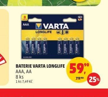 BATERIE VARTA LONGLIFE