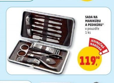 Sada na manikúru a pedikúru