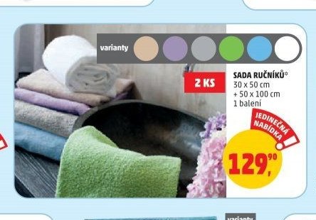 Sada ručníků