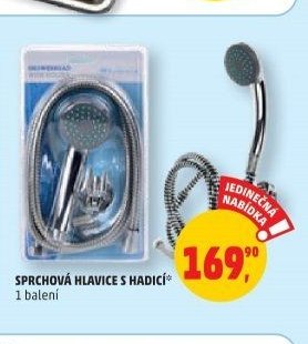 Sprchová hlavice s hadicí