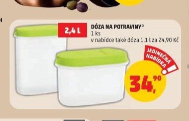 DÓZA NA POTRAVINY