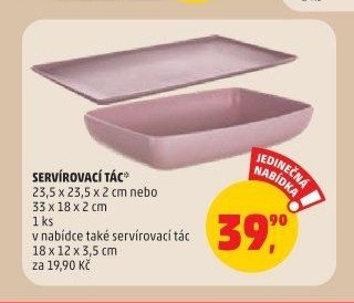 SERVÍROVACÍ TÁC