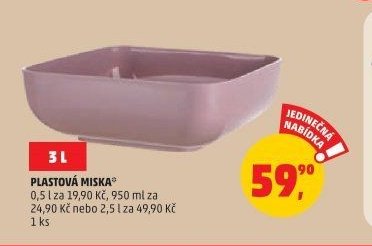 PLASTOVÁ MISKA