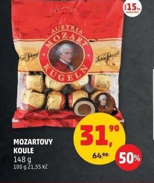 MOZARTOVY KOULE 148 g