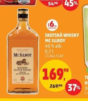Skotská whisky Mc Illroy