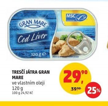 TRESČÍ JÁTRA GRAN MARE