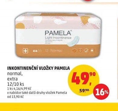 Inkontinenční vložky Pamela
