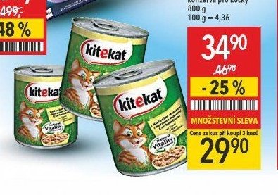 Kitekat konzerva pro kočky