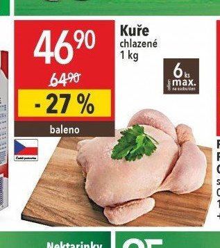 Kuře chlazené 1 kg