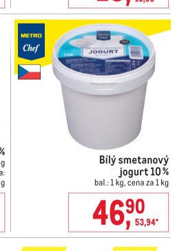 Bílý smetanový jogurt 10 %