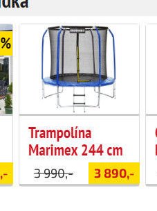 Trampolína Marimex 244 cm - UNI HOBBY akcniletaky.com