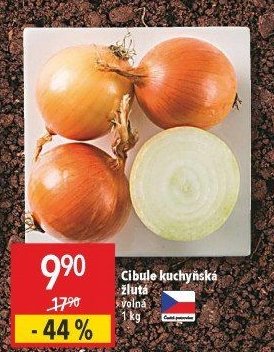 Cibule kuchyňská žlutá