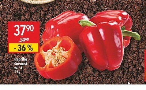 Paprika červená