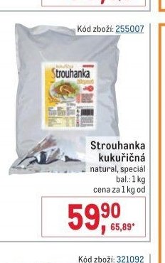 Strouhanka kukuřičná