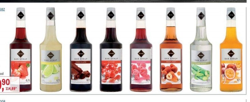 Bar syrup
