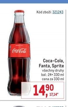 Coca-Cola, Fanta, Sprite