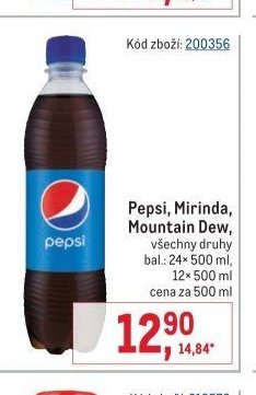 Pepsi, Mirinda, Mountain Dew