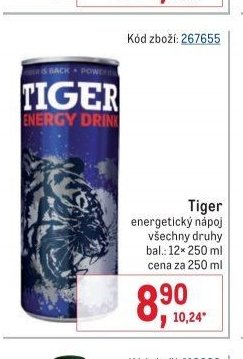 Tiger energetický nápoj