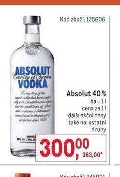 Absolut 40%