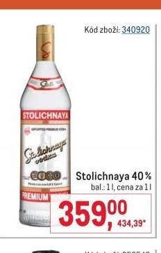 Stolichnaya 40%
