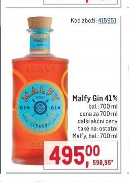 Malfy Gin 41%