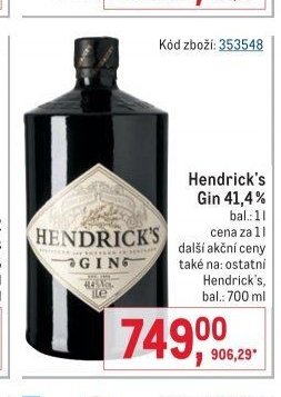 Hendrick's Gin 41,4%