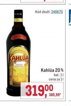 Kahlúa 20%