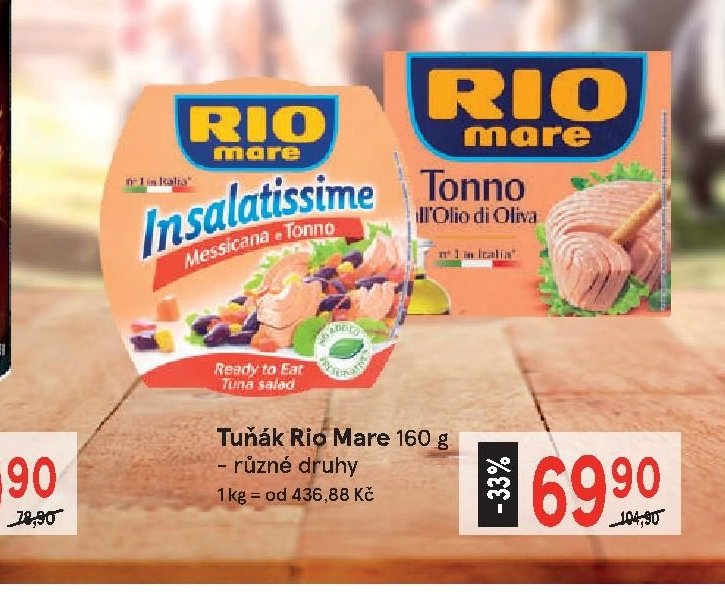 Tuňák Rio Mare 160 g