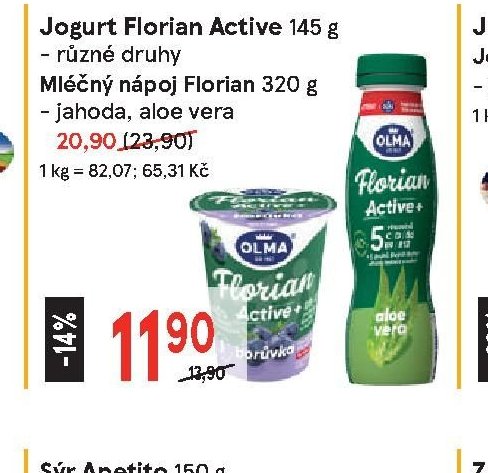 Jogurt Florian Active 145 g