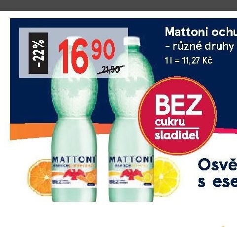 Mattoni ochucená 1,5 l