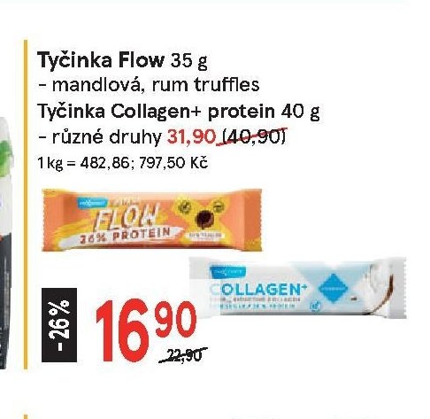 Tyčinka Flow, Tyčinka Collagen+ protein