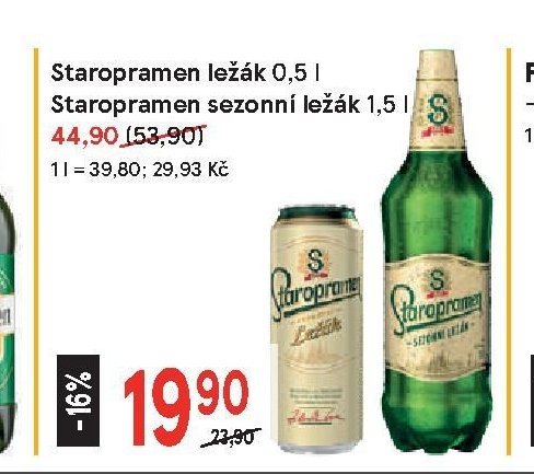 Staropramen ležák, Staropramen sezonní ležák