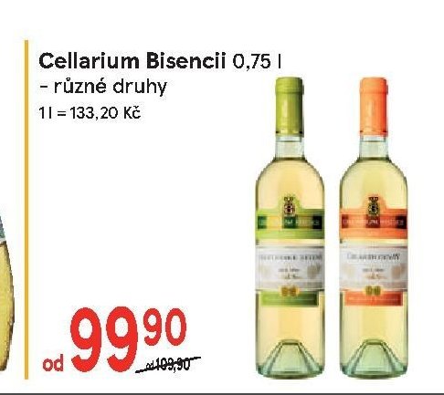 Cellarium Bisencii 0,75 l