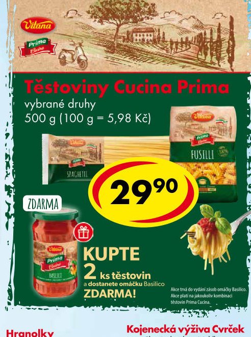 Vitana těstoviny Cucina Prima