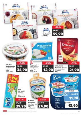 akční leták Kaufland 11.8.2021-17.8.2021