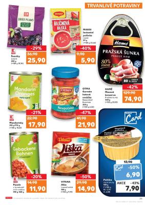 akční leták Kaufland 11.8.2021-17.8.2021