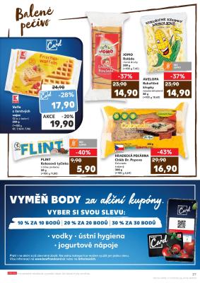 akční leták Kaufland 11.8.2021-17.8.2021