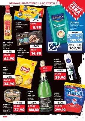 akční leták Kaufland 11.8.2021-17.8.2021