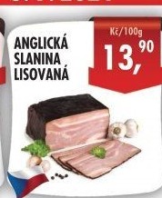 Anglická slanina lisovaná
