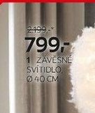 1 ZÁVĚSNÉ SVÍTIDLO