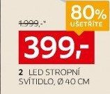 2 LED STROPNÍ SVÍTIDLO