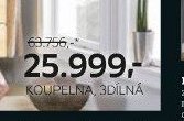 Koupelna, 3dílná