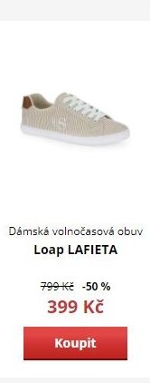 Dámská volnočasová obuv Loap LAFIETA