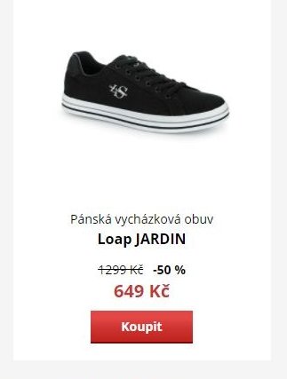 Pánská vycházková obuv Loap JARDIN