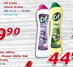 Krémový čistič Cif Cream