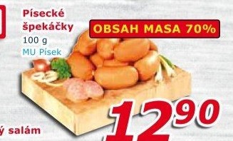 Špekáčky písecké Maso uzeniny Písek