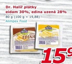 Sýr Eidam 30% Dr.Halíř